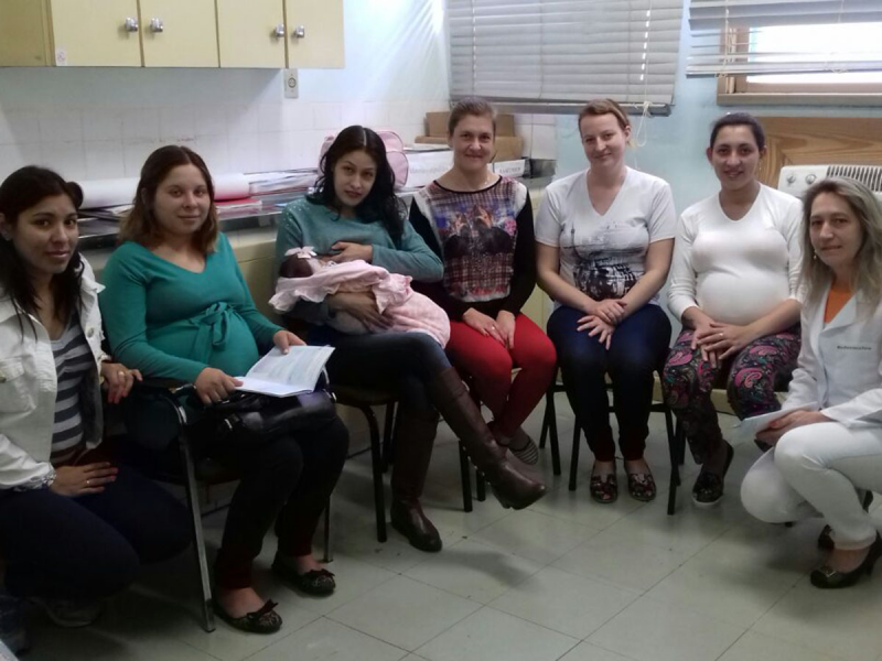 SECRETARIA DE SAÚDE REALIZA ATIVIDADES COM GESTANTES